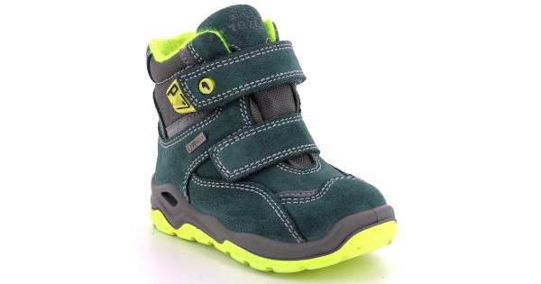 Cizme de zăpadă GORE-TEX Primigi 4860100 Grey Black. Piele