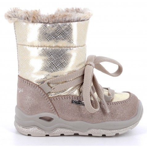 Cizme de zăpadă GORE-TEX Primigi 4860300 Glitter Mink Gold Cizme de zăpadă GORE-TEX Primigi 4860300 Glitter Mink Gold
