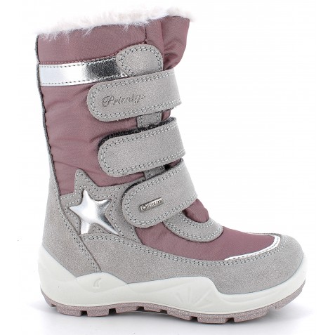 Cizme de zăpadă GORE-TEX Primigi 4883077 Glitter Grey Old Pink Cizme de zăpadă GORE-TEX Primigi 4883077 Glitter Grey Old Pink