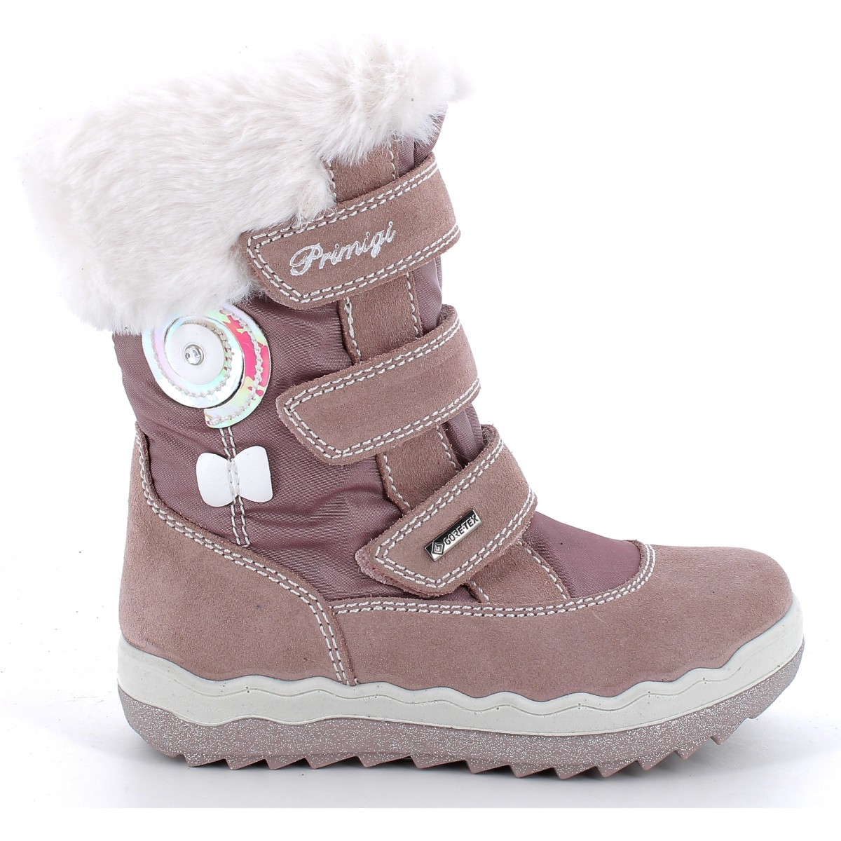 Cizme de zăpadă GORE-TEX Primigi 4854022 Phard Old Pink, Piele Naturala,  Roz. Primigi