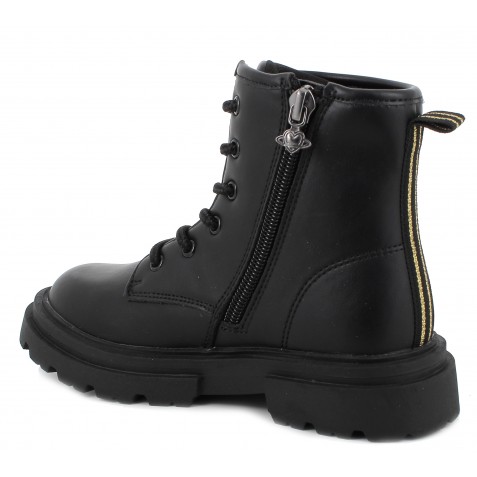 Cizme Primigi 6975411 Black-Fuxia fermoar