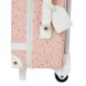Troler pentru copii Olli Ella See-ya Suitcase - Pink Daisies