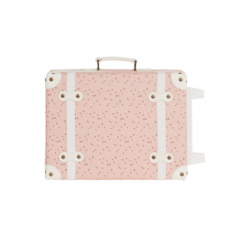 Troler pentru copii Olli Ella See-ya Suitcase - Pink Daisies