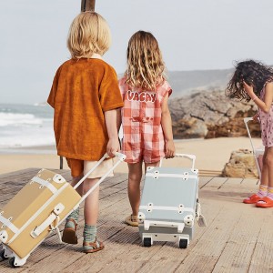Troler pentru copii Olli Ella See-ya Suitcase - Butterscotch