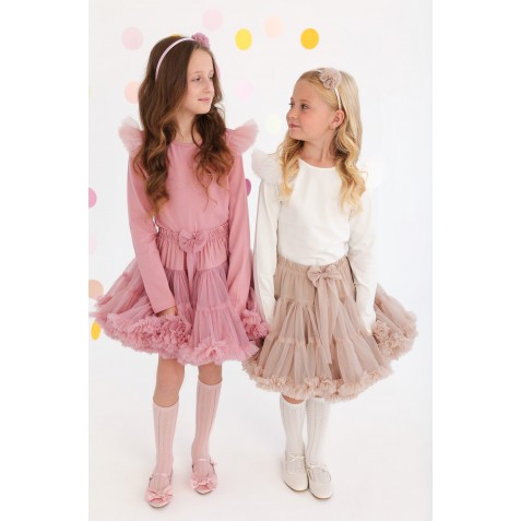 Fustă TUTU Manufaktura Falbanek Coral Pink