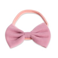 Bentiță de păr cu fundiță Manufaktura Falbanek Dusty Pink Bentiță de păr cu fundiță Manufaktura Falbanek Dusty Pink