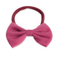 Bentiță de păr cu fundiță Manufaktura Falbanek Heather Pink Bentiță de păr cu fundiță Manufaktura Falbanek Heather Pink