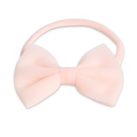 Bentiță de păr cu fundiță Manufaktura Falbanek Powder Pink