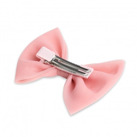Agrafă de păr cu fundiță Manufaktura Falbanek Dusty Pink