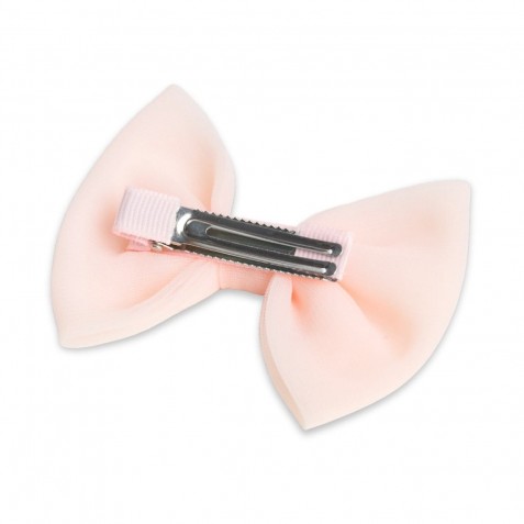 Agrafă de păr cu fundiță Manufaktura Falbanek Powder Pink