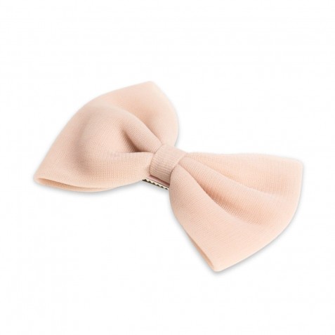 Agrafă de păr cu fundiță Manufaktura Falbanek Cappucino