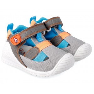 Sandale Biomecanics 212223 B Gris Y Marengo Pique Sandale Biomecanics 212223 B Gris Y Marengo Pique