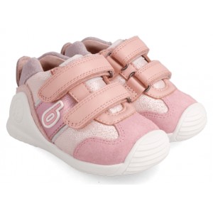 Sneakers Biomecanics 222126-A Sauvage Y Pique Cipria Y Rosa Sneakers Biomecanics 222126-A Sauvage Y Pique Cipria Y Rosa