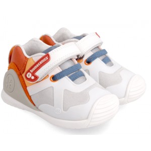 Sneakers Biomecanics 222131-C Rejilla Naranja Y Blanco