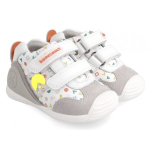 Sneakers Biomecanics 222159-A Sauvage Y Estampado Blanco Y Pac Baby