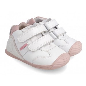 Sneakers Biomecanics 151157-G1 Blanco Y Rosa