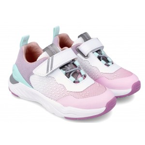 Sneakers Biomecanics 232230-J Blanco Y Rosa