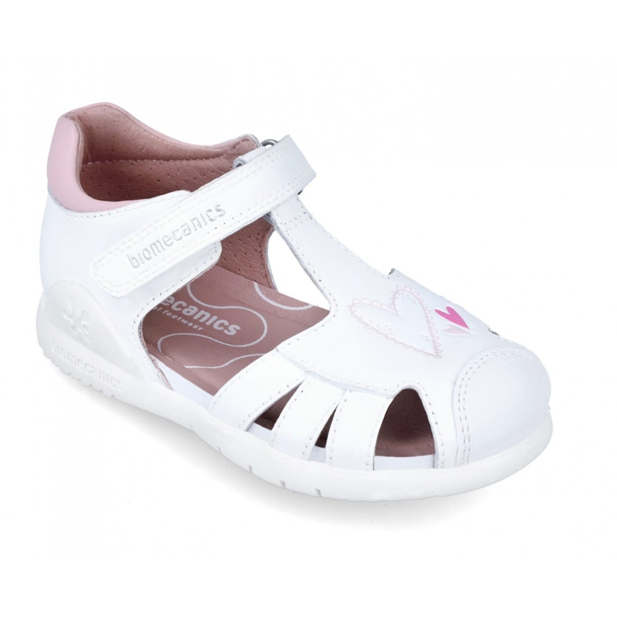 Sandales Biomecanics Garçon - Toile Kaki Stabilisateur Natural Motion