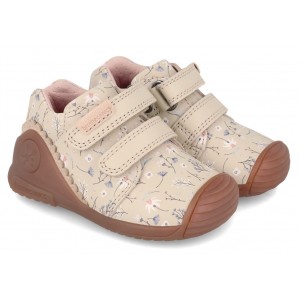 Sneakers Biomecanics 241102-C677 Sauvage Latte Macchiato