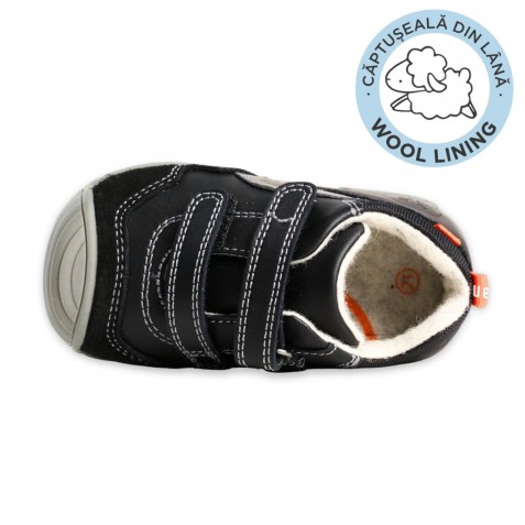 Sneakers Biomecanics 241120-A054Fb Sauvage Forro Borreguillo Negro