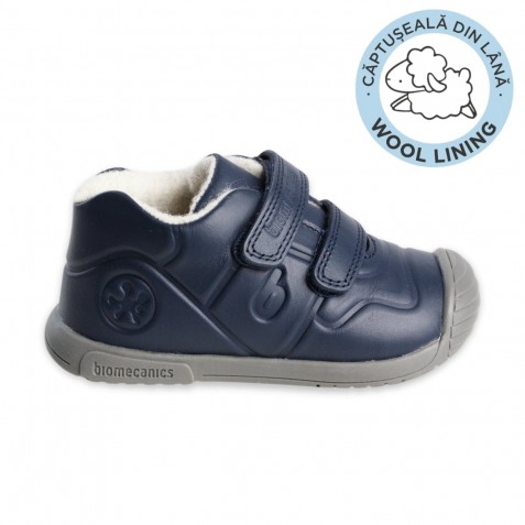 Sneakers Biomecanics 241124-A183Fb Sauvage Forro Borreguillo Ocean