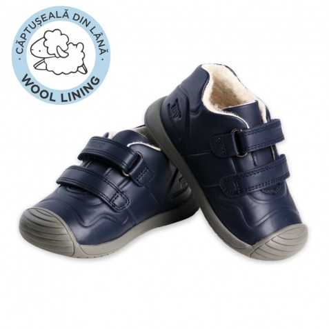 Sneakers Biomecanics 241124-A183Fb Sauvage Forro Borreguillo Ocean