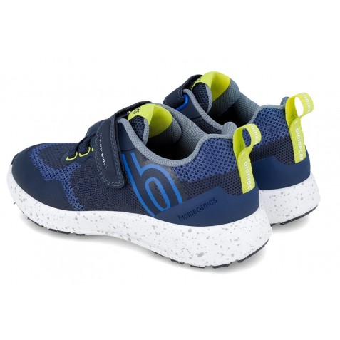 Sneakers Biomecanics 241271-A793 Mat Azul Y Pistacho