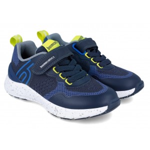 Sneakers Biomecanics 241271-A793 Mat Azul Y Pistacho