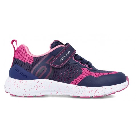 Sneakers Biomecanics 41271-C600 Mat Azul Y Fucsia Sneakers Biomecanics 41271-C600 Mat Azul Y Fucsia