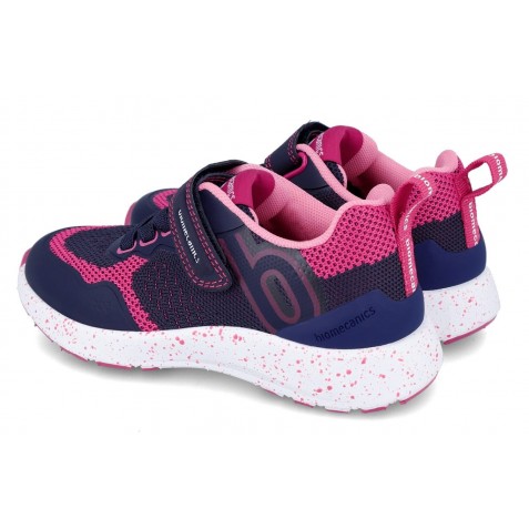 Sneakers Biomecanics 41271-C600 Mat Azul Y Fucsia Sneakers Biomecanics 41271-C600 Mat Azul Y Fucsia