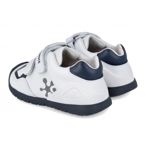 Sneakers Biomecanics 241001-A578 Sauvage Blanco Y Ocean
