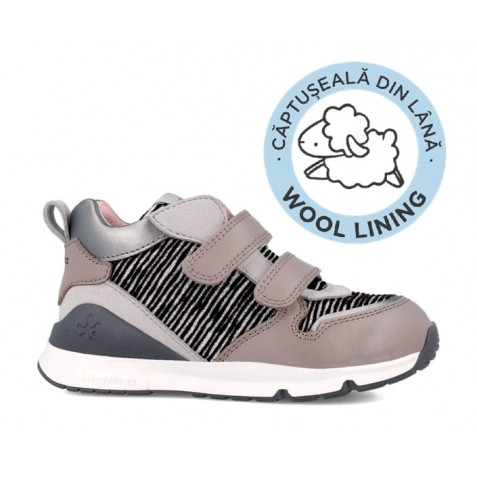 Sneakers impermeabil Biomecanics 241225-A780FM Napa Oyster