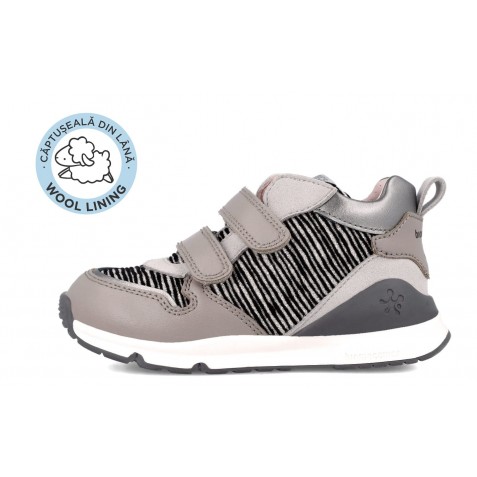 Sneakers Biomecanics 241220-A780Fb Napa Forro Borreguillo Oyster