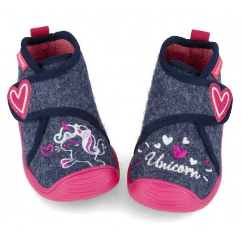 Pantofi Biomecanics 241151-A089 Fieltro Azul Marino Pantofi Biomecanics 241151-A089 Fieltro Azul Marino