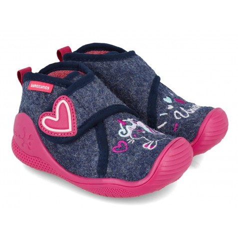 Pantofi Biomecanics 241151-A089 Fieltro Azul Marino Pantofi Biomecanics 241151-A089 Fieltro Azul Marino