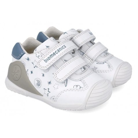 Sneakers Biomecanics 252115-B834 Sauvage Blanco Y Indigo Sneakers Biomecanics 252115-B834 Sauvage Blanco Y Indigo