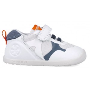 Sneakers Biomecanics 252163-B834 Rejilla Blanco Y Indigo