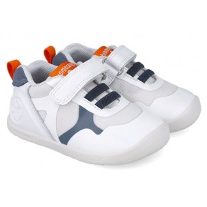 Sneakers Biomecanics 252163-B834 Rejilla Blanco Y Indigo