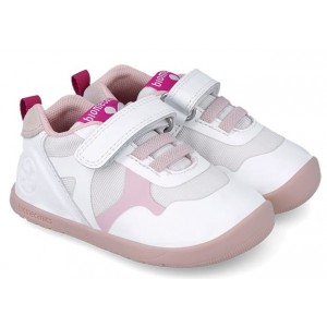 Sneakers Biomecanics 252163-D113 Rejilla Blanco Y Rosa