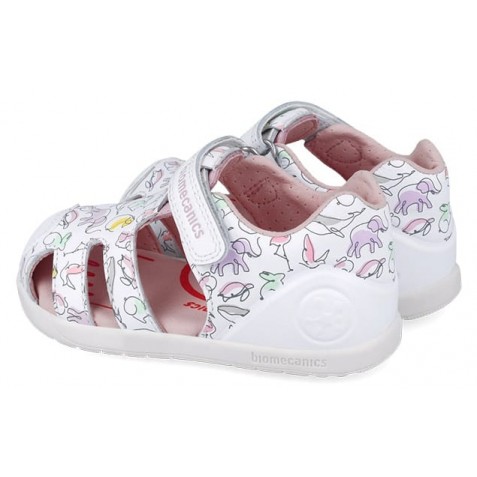 Sandale Biomecanics 252167-B050 Napa Blanco Sandale Biomecanics 252167-B050 Napa Blanco