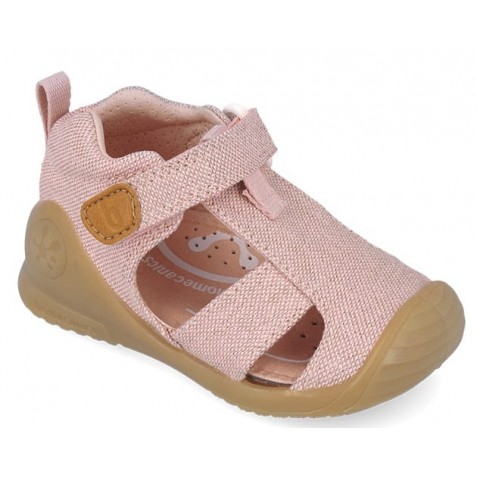 Sandale Biomecanics 252181-B032 Lurex Rosa