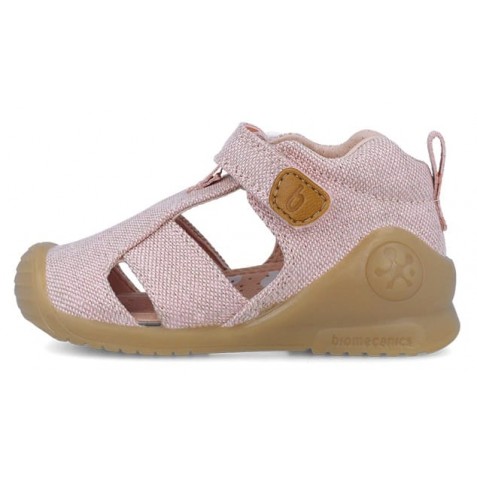 Sandale Biomecanics 252181-B032 Lurex Rosa