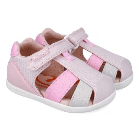 Sandale Biomecanics 252192-B032 Lurex Rosa Sandale Biomecanics 252192-B032 Lurex Rosa