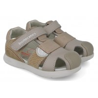 Sandale Biomecanics 252214-B208 Nobuck Taupe Sandale Biomecanics 252214-B208 Nobuck Taupe