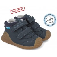 Ghete impermeabile Biomecanics 251134-A089FB Nobuck Forro Borreguillo Azul Marino