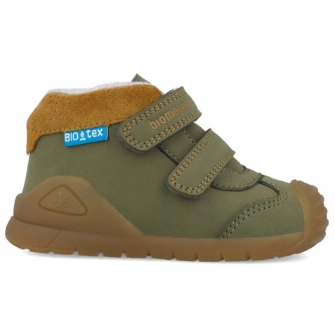 Ghete impermeabile Biomecanics 251134-B801FB Nobuck Forro Borreguillo Kaky