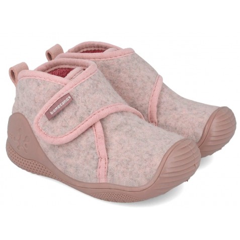 Pantofi Biomecanics 251140-C032 Fieltro Rosa