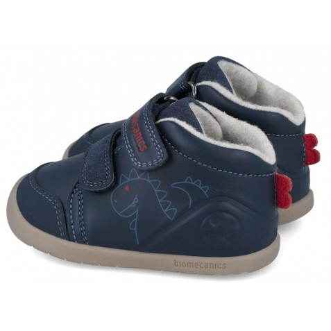 Ghete barefoot Biomecanics 251162-A183FB Sauvage Forro Borreguillo Ocean