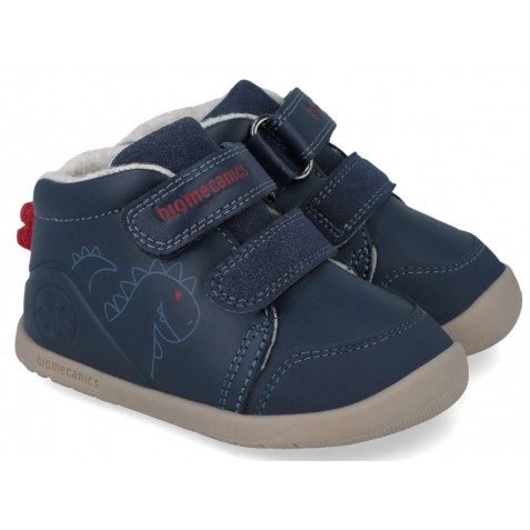 Ghete barefoot Biomecanics 251162-A183FB Sauvage Forro Borreguillo Ocean