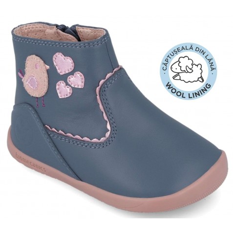 Cizme barefoot Biomecanics 251153-A159FB Sauvage Forro Borreguillo Petrol